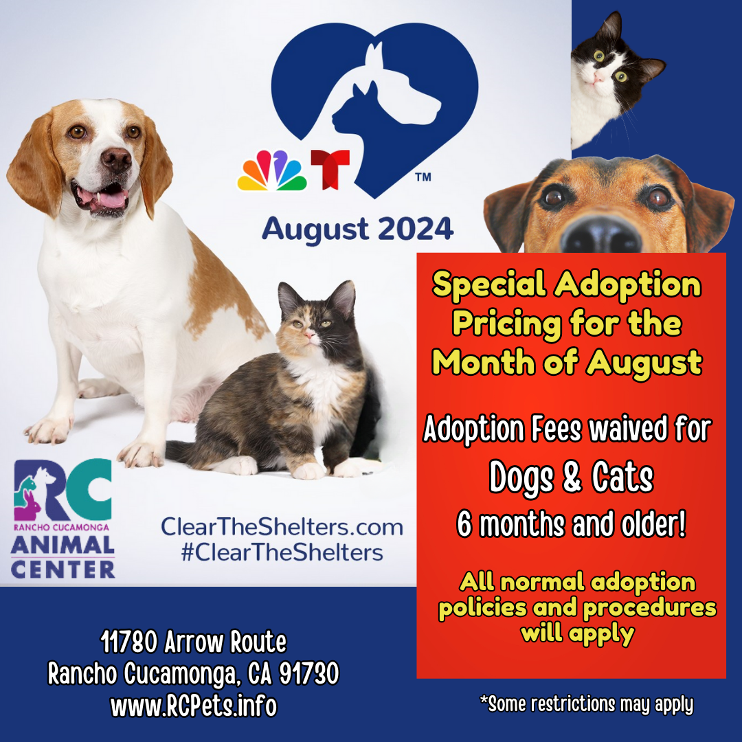 Animal Center City of Rancho Cucamonga